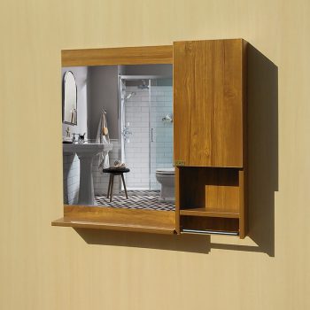 ست آینه و باکس طرح چوب آنتیک طلایی 1