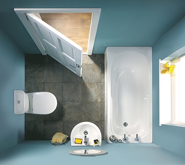 در نظر گیری فضا و اندازه‌ در دیزاین سرویس بهداشتی و حمام
